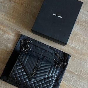 Saint Laurent envelope bag - ysl Black On Black